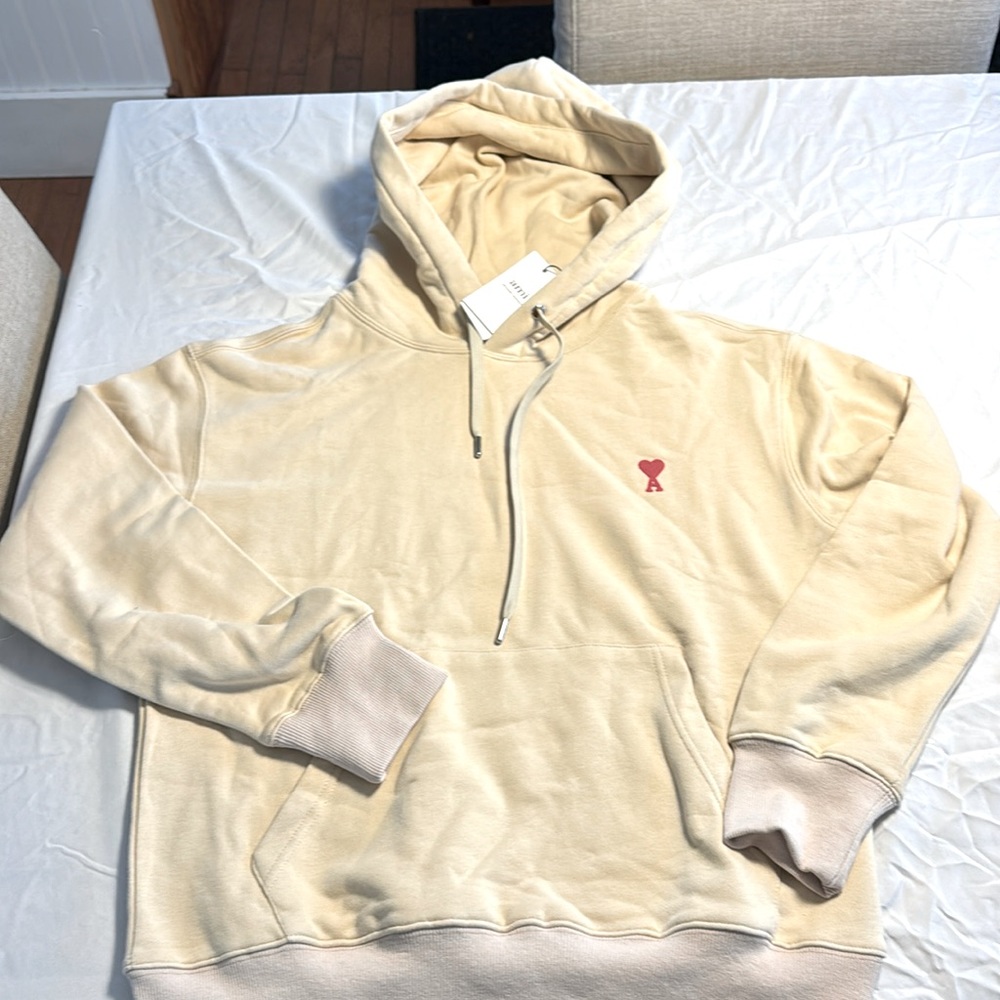 AMI Beige Hoodie